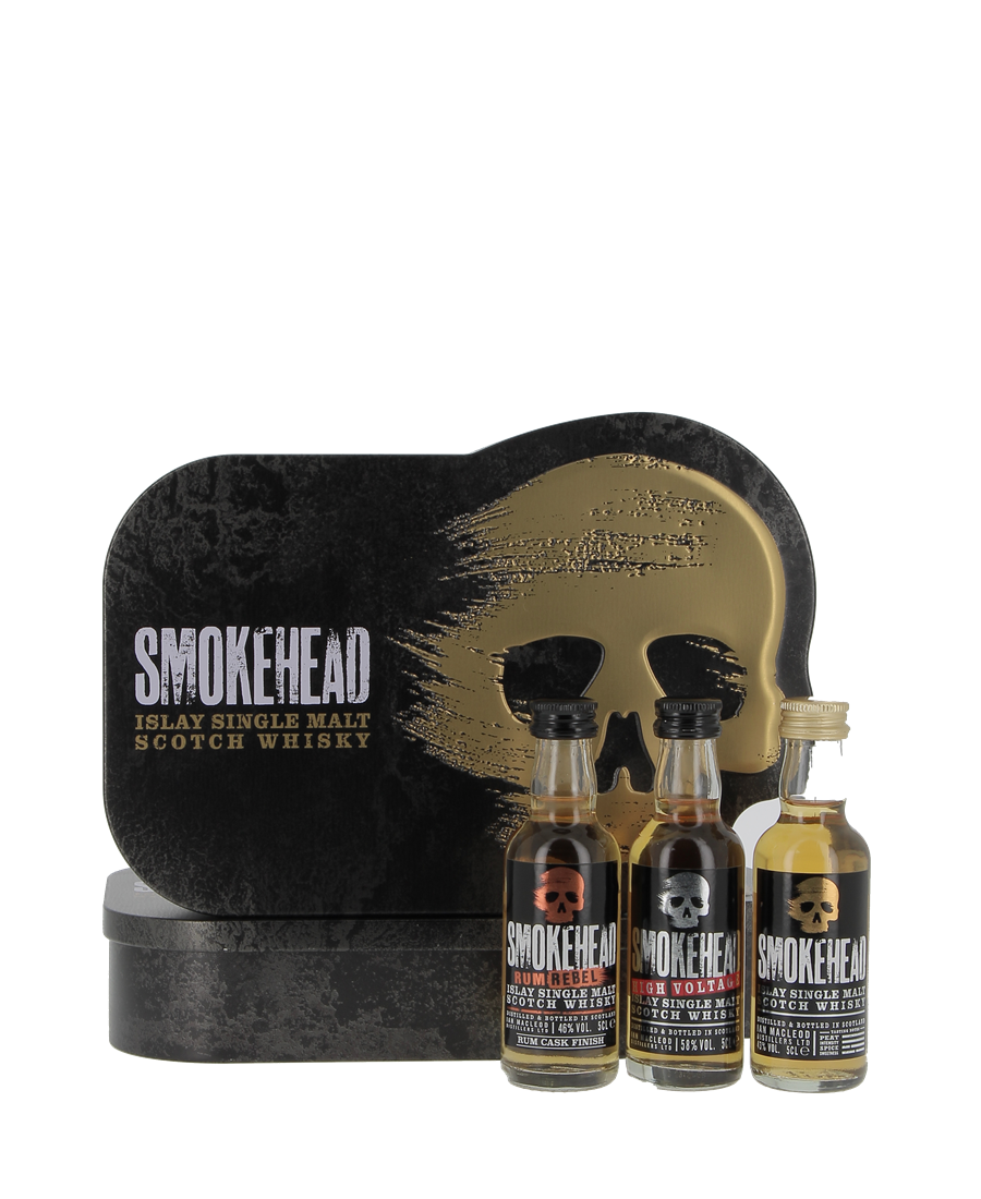 Smokehead - COFFRET TETE DE...