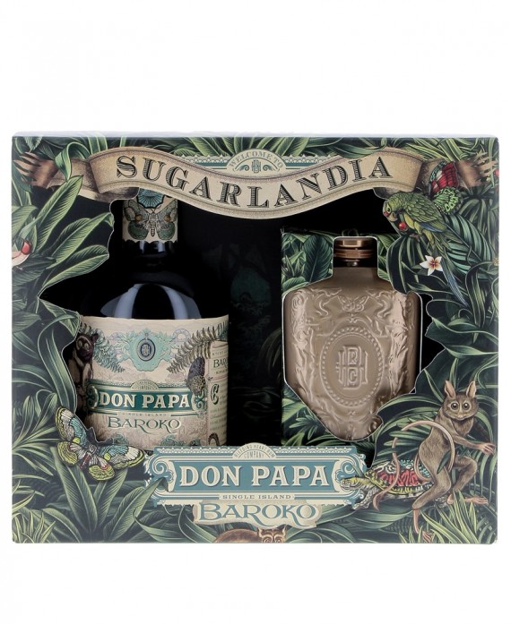 COFFRET - Don Papa - BAROKO - Sugarlandia - 40% 70 cl