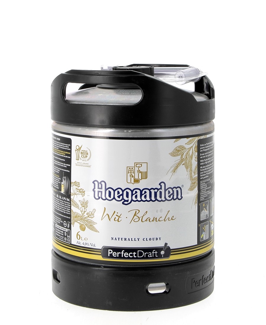Hoegaarden - BLANCHE - 4.9%...