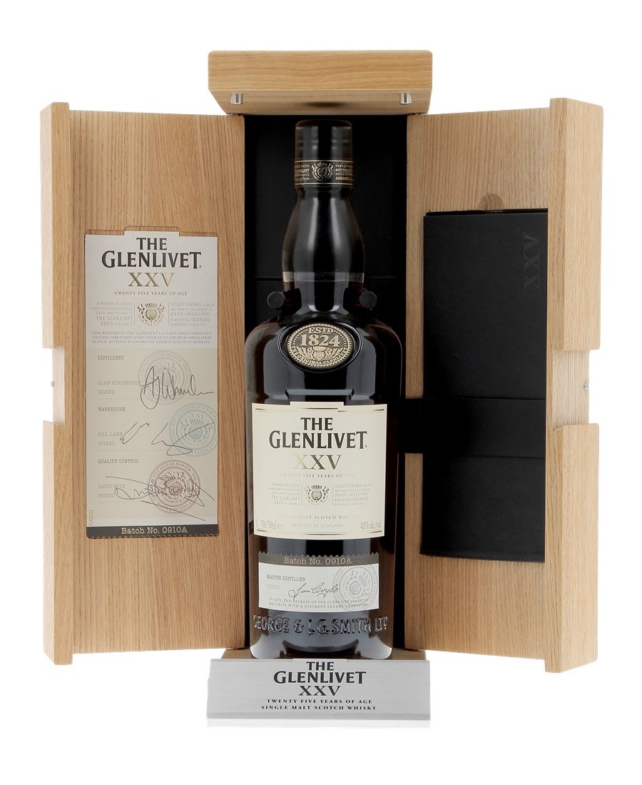 Glenlivet - 25 ans - 43% 70 cl