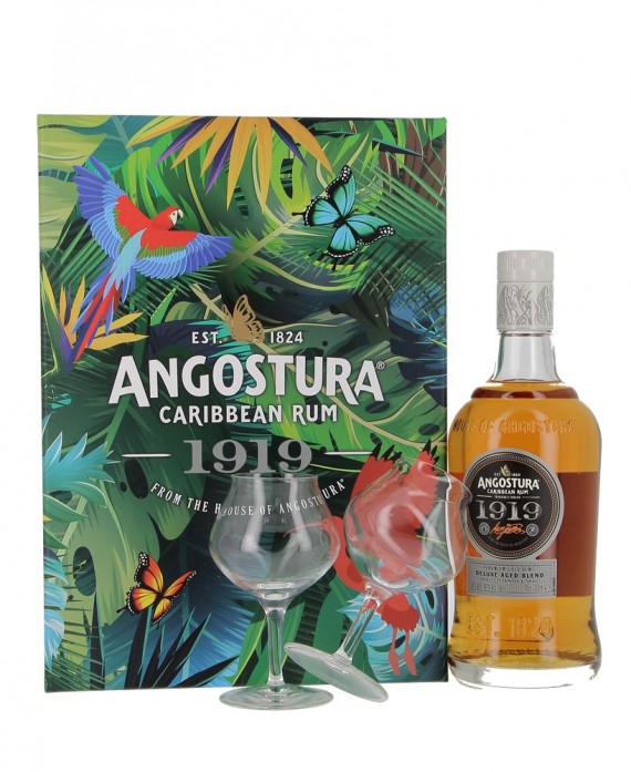 COFFRET - Angostura 1919 - 40% 70 cl