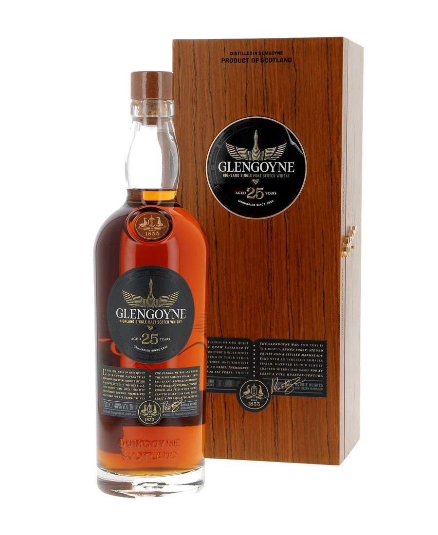 Glengoyne - 25 ans - 48%...